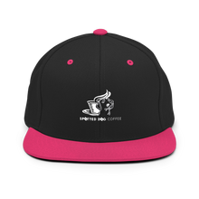 Load image into Gallery viewer, Spotted Dog Coffee Snapback Hat