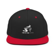 Load image into Gallery viewer, Spotted Dog Coffee Snapback Hat