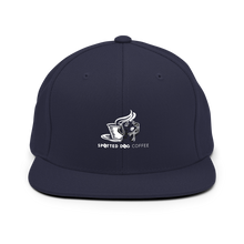 Load image into Gallery viewer, Spotted Dog Coffee Snapback Hat