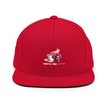 Load image into Gallery viewer, Spotted Dog Coffee Snapback Hat
