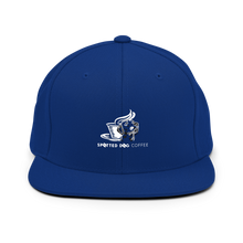 Load image into Gallery viewer, Spotted Dog Coffee Snapback Hat