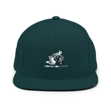 Load image into Gallery viewer, Spotted Dog Coffee Snapback Hat
