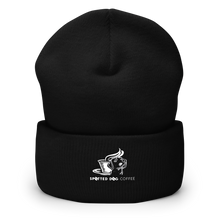 Load image into Gallery viewer, Spotted Dog Coffee Cuffed Beanie