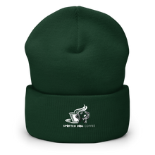 Load image into Gallery viewer, Spotted Dog Coffee Cuffed Beanie