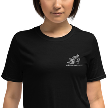 Load image into Gallery viewer, Spotted Dog Coffee Embroidered Short-Sleeve Unisex T-Shirt