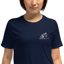 Load image into Gallery viewer, Spotted Dog Coffee Embroidered Short-Sleeve Unisex T-Shirt