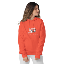 Load image into Gallery viewer, Spotted Dog Coffee Printed Unisex Eco Raglan Hoodie