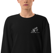 Load image into Gallery viewer, Spotted Dog Coffee Embroidered Terry Sweatshirt