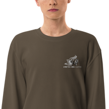 Load image into Gallery viewer, Spotted Dog Coffee Embroidered Terry Sweatshirt
