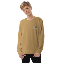 Load image into Gallery viewer, Spotted Dog Coffee Embroidered Terry Sweatshirt