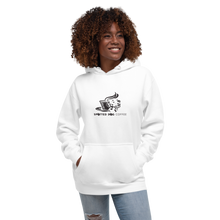 Load image into Gallery viewer, Spotted Dog Coffee Printed Unisex Hoodie