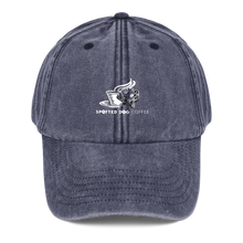 Load image into Gallery viewer, Spotted Dog Coffee Vintage Hat