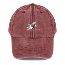 Load image into Gallery viewer, Spotted Dog Coffee Vintage Hat