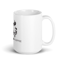 Load image into Gallery viewer, Spotted Dog Coffee White Glossy Mug