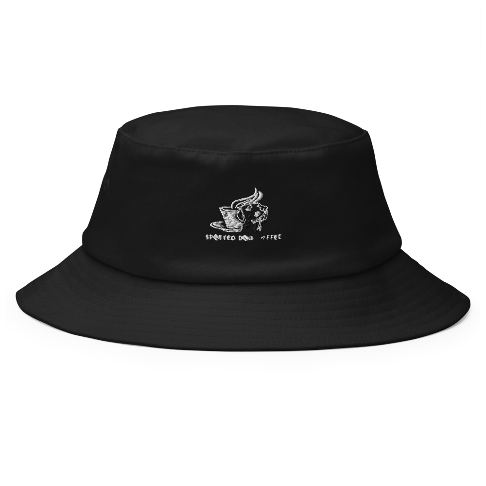 Spotted Dog Coffee Old School Bucket Hat