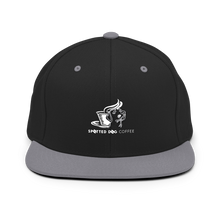 Load image into Gallery viewer, Spotted Dog Coffee Snapback Hat
