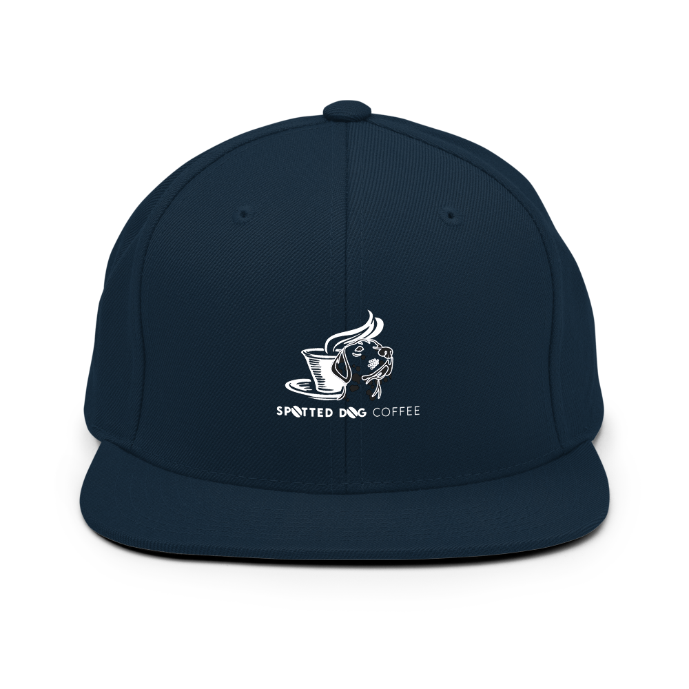 Spotted Dog Coffee Snapback Hat