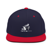 Load image into Gallery viewer, Spotted Dog Coffee Snapback Hat
