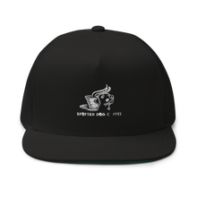 Load image into Gallery viewer, Spotted Dog Coffee Flat Bill Cap
