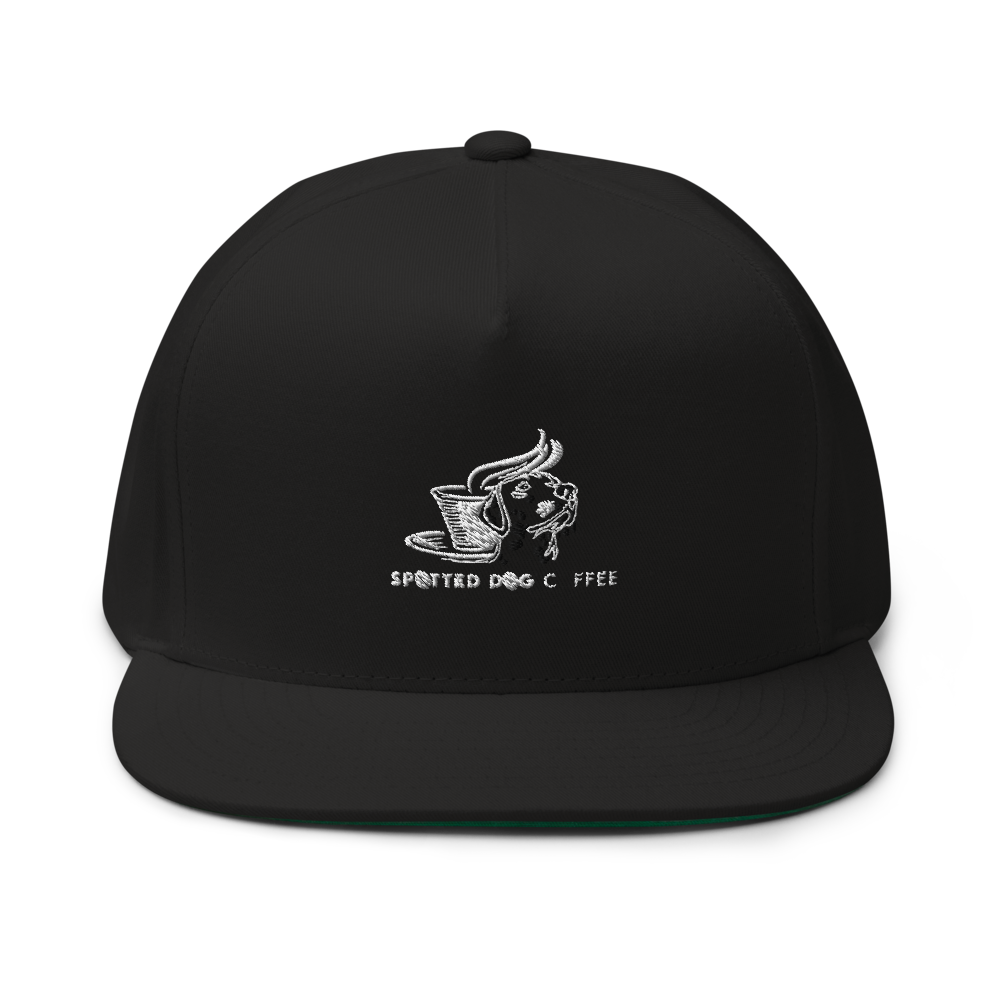 Spotted Dog Coffee Flat Bill Cap