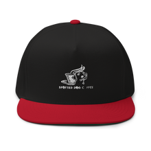 Load image into Gallery viewer, Spotted Dog Coffee Flat Bill Cap
