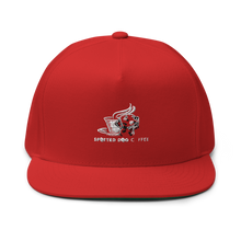 Load image into Gallery viewer, Spotted Dog Coffee Flat Bill Cap
