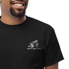 Load image into Gallery viewer, Spotted Dog Coffee Embroidered Men&#39;s Heavyweight Tee
