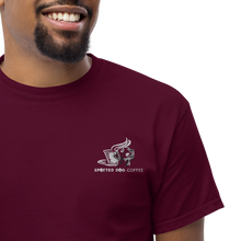 Load image into Gallery viewer, Spotted Dog Coffee Embroidered Men&#39;s Heavyweight Tee
