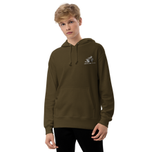 Load image into Gallery viewer, Spotted Dog Coffee Embroidered Unisex Terry Pullover Hoodie
